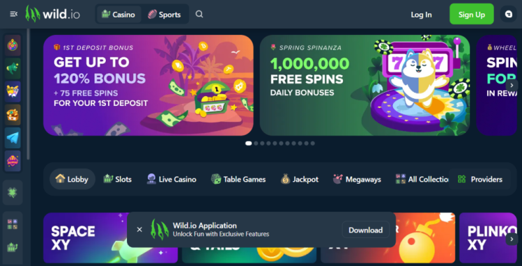 wild.io - migliori crypto poker