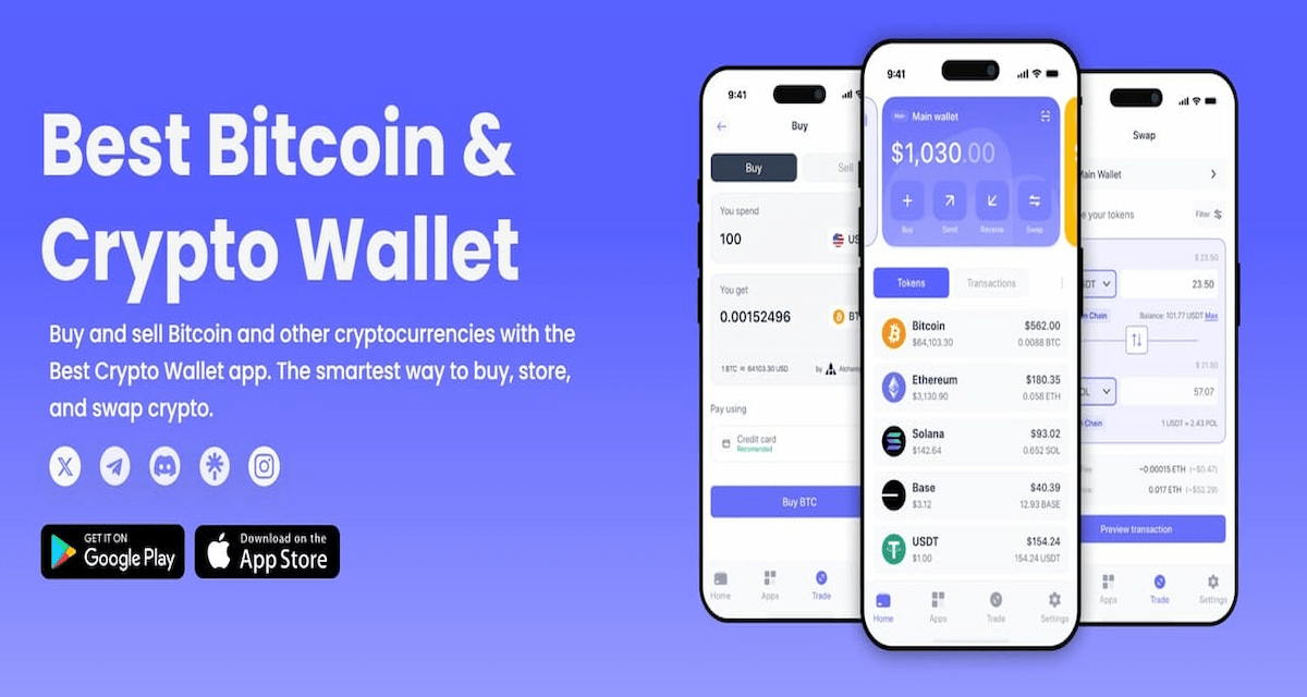 Best Wallet: Drošs Web3 maks ar 1000+ kriptovalūtām un bez KYC.