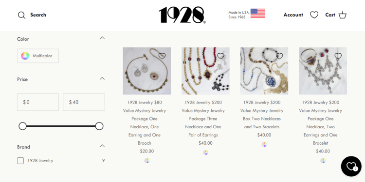 1928 Jewelry home page