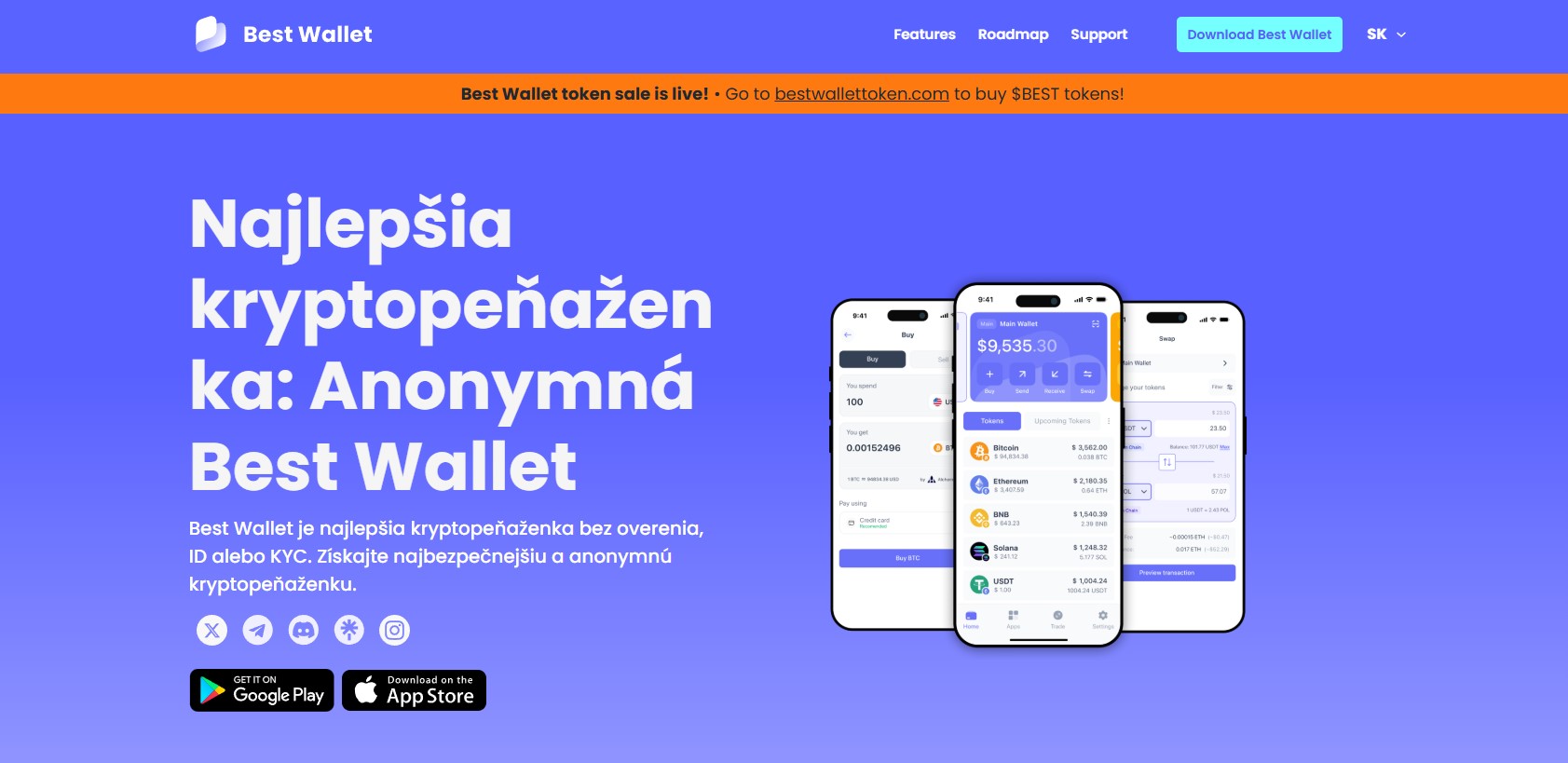 Best Wallet ako kúpiť kryptomeny