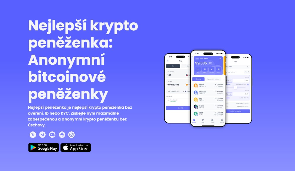 Best Wallet – populární peněženka pro správu kryptoměn s podporou pro české uživatele
