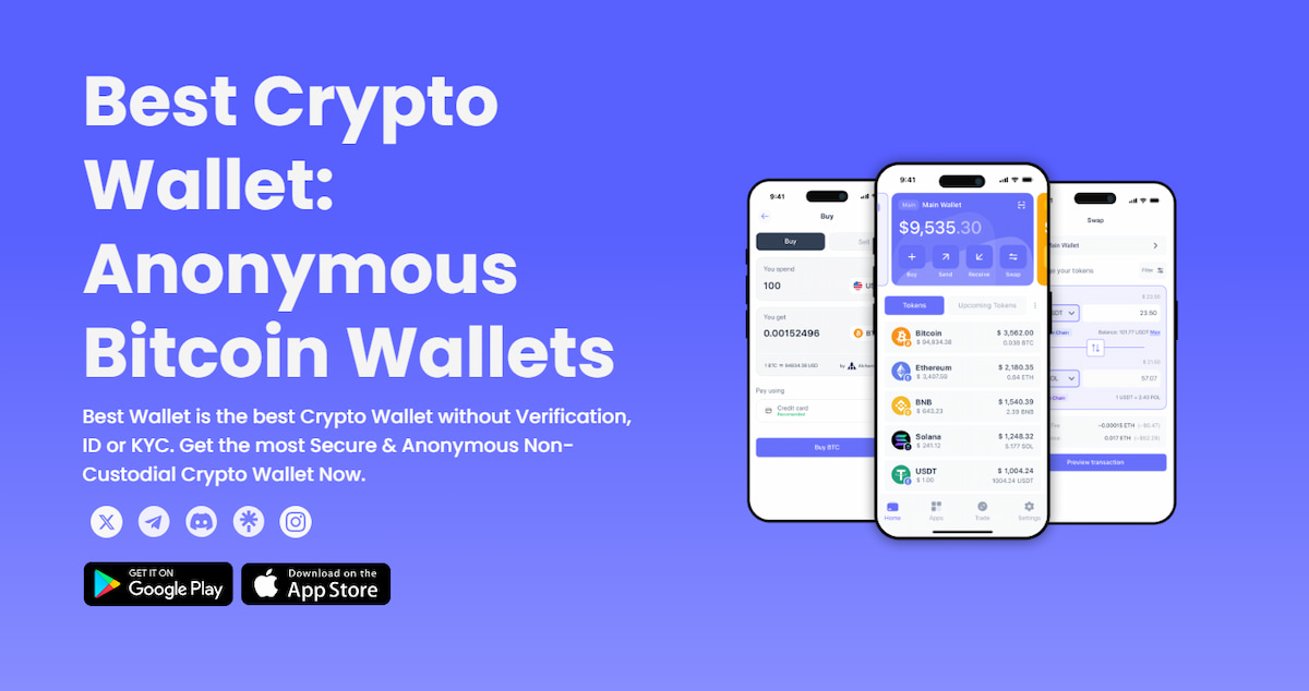 Best Wallet - Najbolji izbor za sveukupno čuvanje kripto imovine