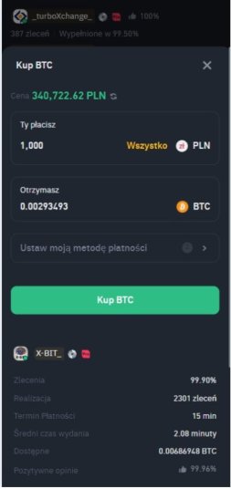 Binance P2P transactions 1