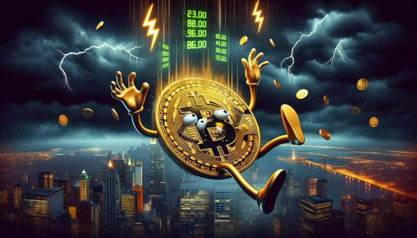 Bitcoin Price Crashes Hard