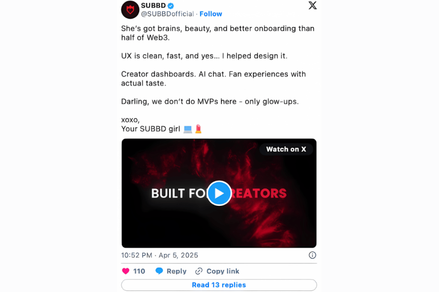 Bitcoinist subbd twitter