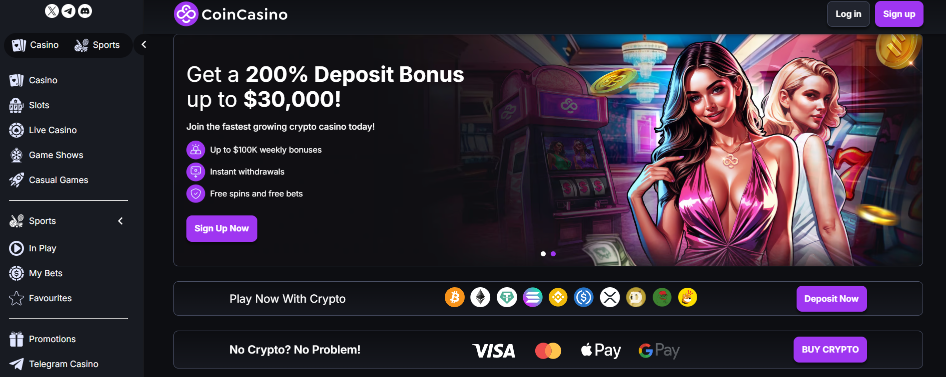 Casino senza autoesclusione - coincasino