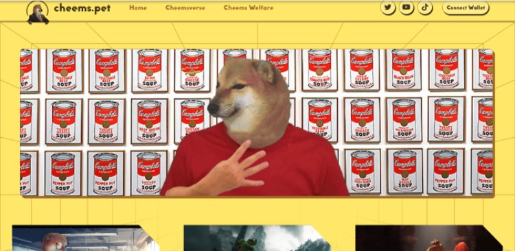 Cheems.pet Website