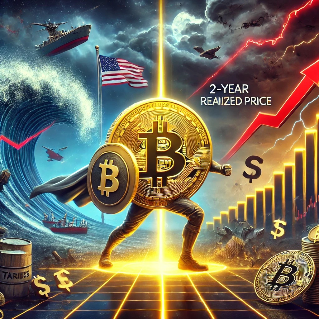 Bitcoin Battles Tariff Turmoil: Can the 2-Year Realized Price Hold the Line?