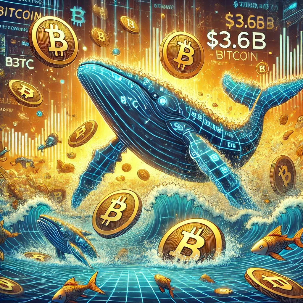 Whales Are Loading Up on Bitcoin Again, $3.6B in BTC Snapped Up in a Day