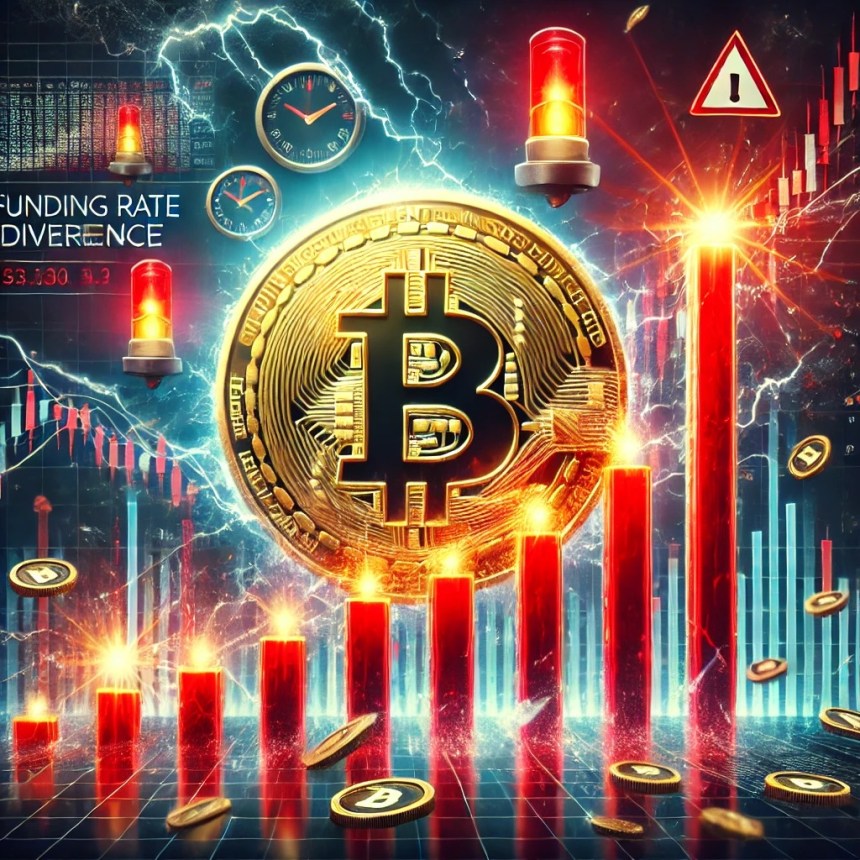 Bitcoin’s Funding Rate Divergence Raises Red Flags as Price Nears Key Resistance