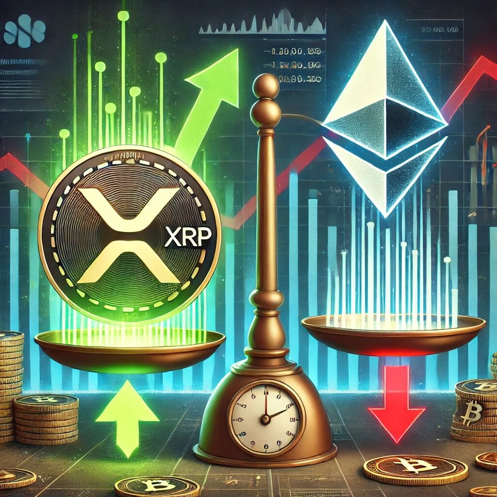 Ethereum이 계속 하락세를함에 따라 XRP는 주간 암호화 유입으로 이익을 얻습니다.