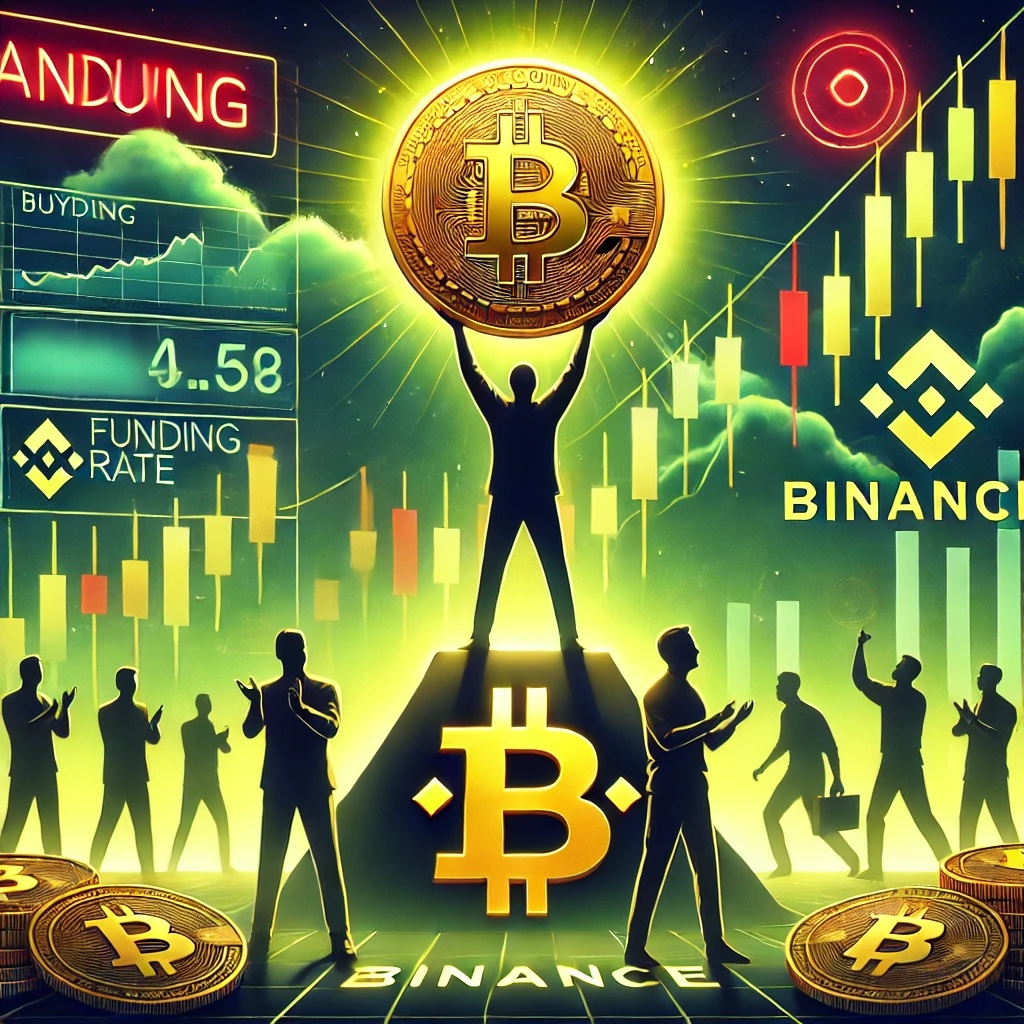 비트 코인 구매자는 Binance를 통제하지만 자금 조달 요금은 경고를 시작합니다.