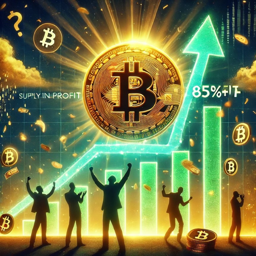Bitcoin Supply in Profit Rises Above 85%— Is Euphoria Setting In?