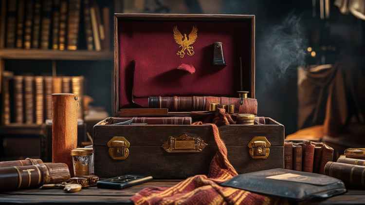 Harry Potter mystery box.