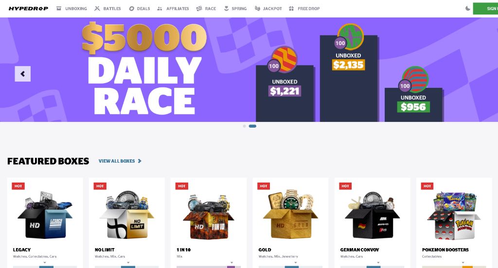 HypeDrop Nejznámější platforma