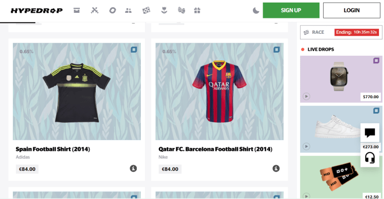 HypeDrop - mystery box maglie calcio
