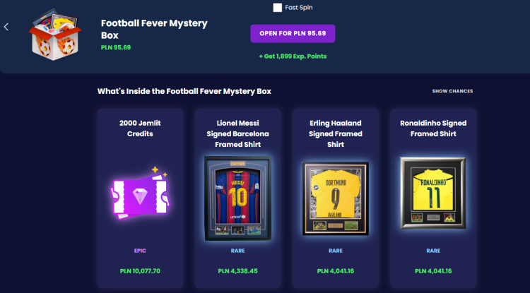 JemLit football mystery box. 