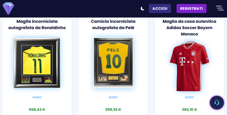 JemLit Home Page, Mystery Box Maglie da Calcio