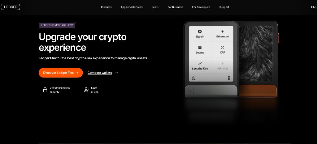 Ledger Хардуерен портфейл за сигурност