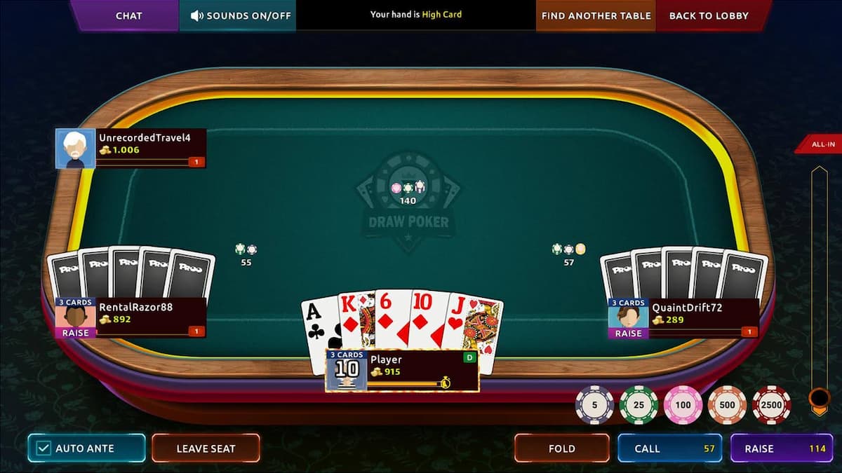 Luật chơi Poker