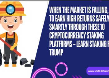 When the Market Is Falling, How to Earn High Returns Safely and Smartly Through These 10 Cryptocurrency Staking Platforms – Learn Staking from Trump