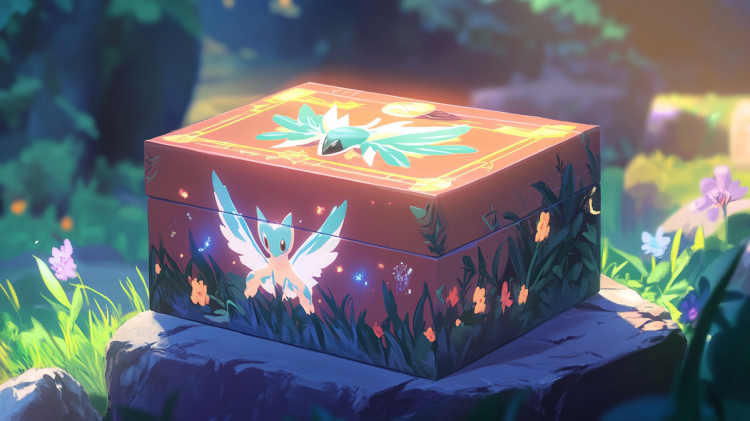 Pokemon mystery box.