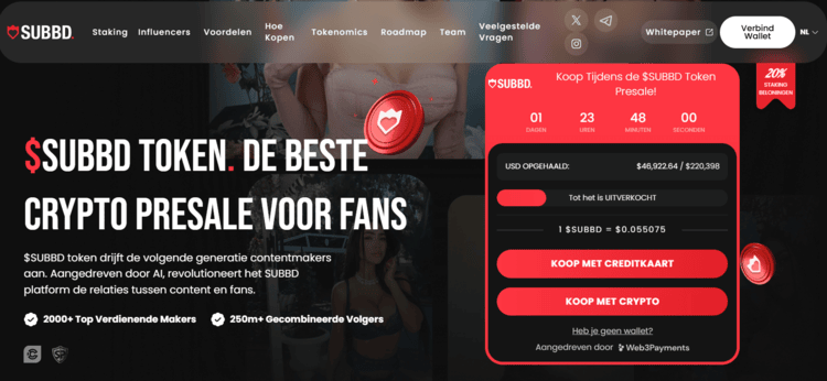 SUBBD beste cryptomunten voor korte termijn