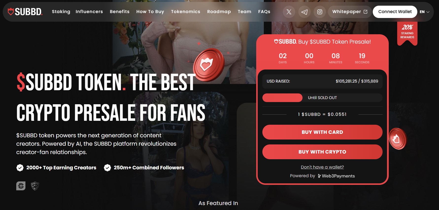 O token SUBBD ($SUBBD) é um dos melhores tokens para investir