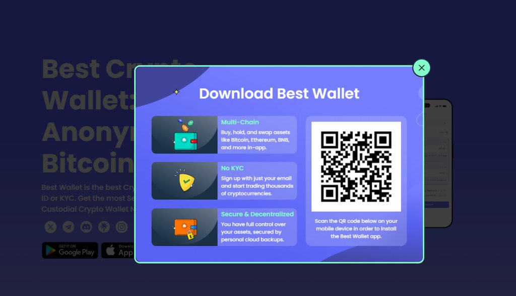 Download Best Wallet QR Code