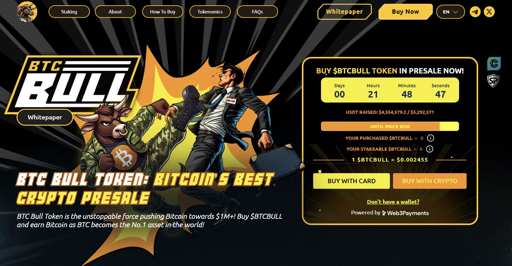 BTC Bull Token ($BTCBULL)