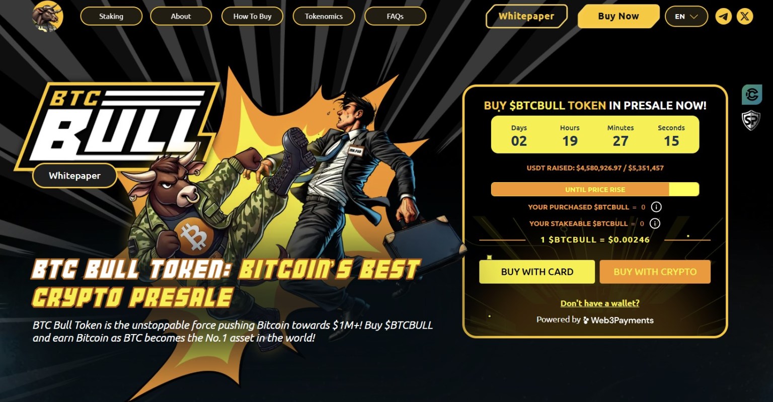 BTC Bull - Crypto Terbaik untuk Dibeli Sekarang Saat SEC Pertimbangkan Regulasi Sementara demi Ringankan Beban Industri