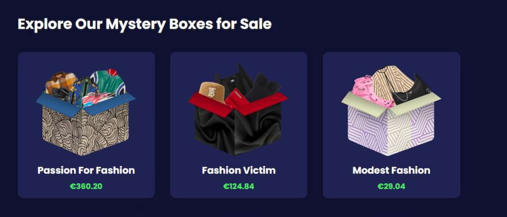 Fashion Boxes on Jemlit