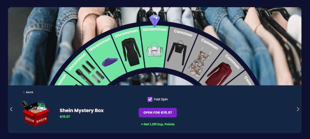 Shein Mystery Box on Jemlit