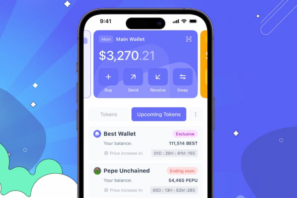 Φορτίστε το υπόλοιπό σας στο Best Wallet