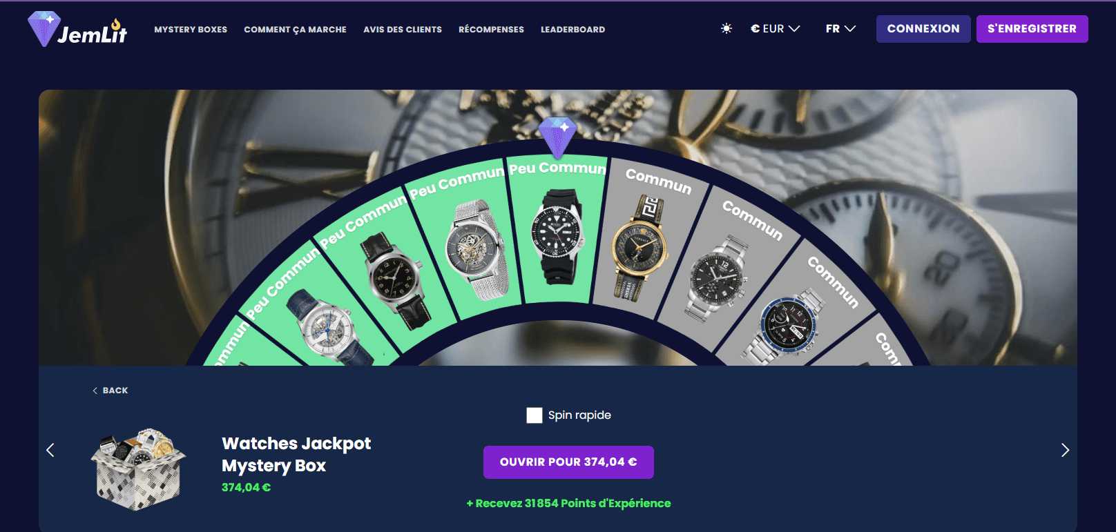 mystery box risques