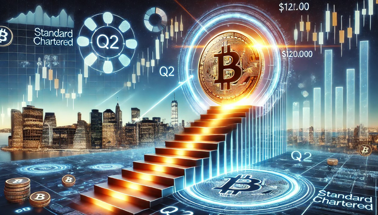 Technical Indicators Suggest Bitcoin May Reach $120,000 In Q2, Says Standard Chartered