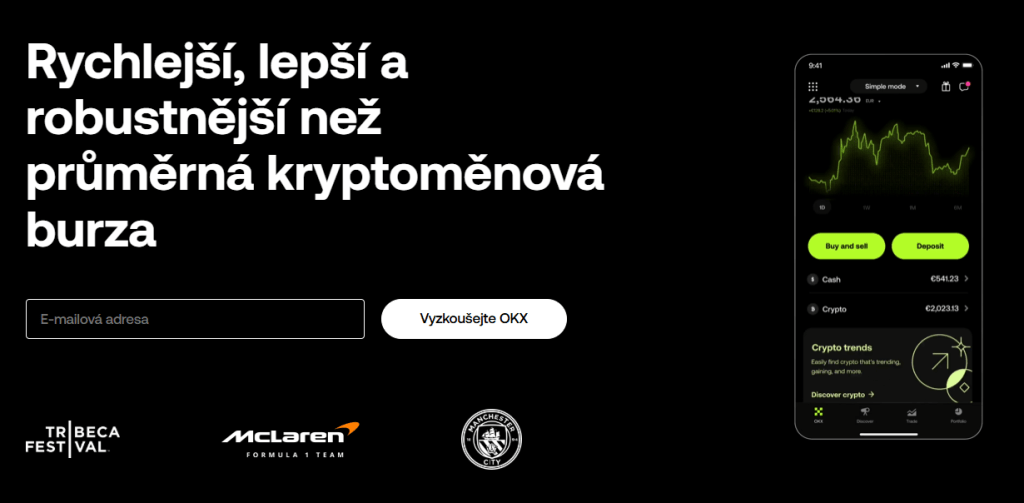 Platforma OKX.