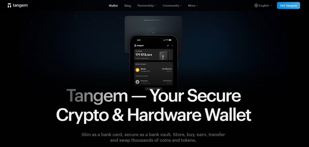 Tangem Wallet defi wallet