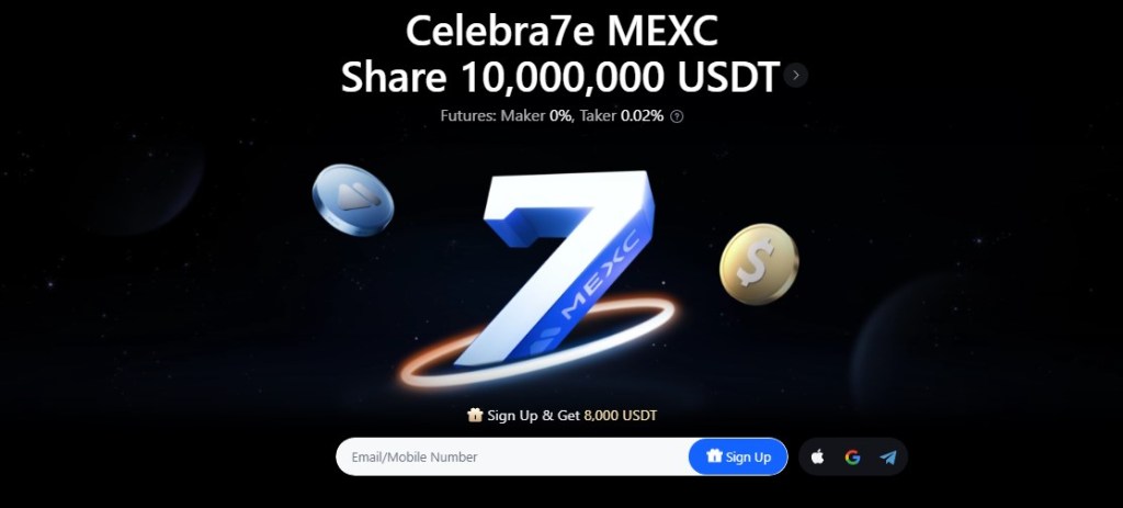 Truy cập website chính thức của MEX