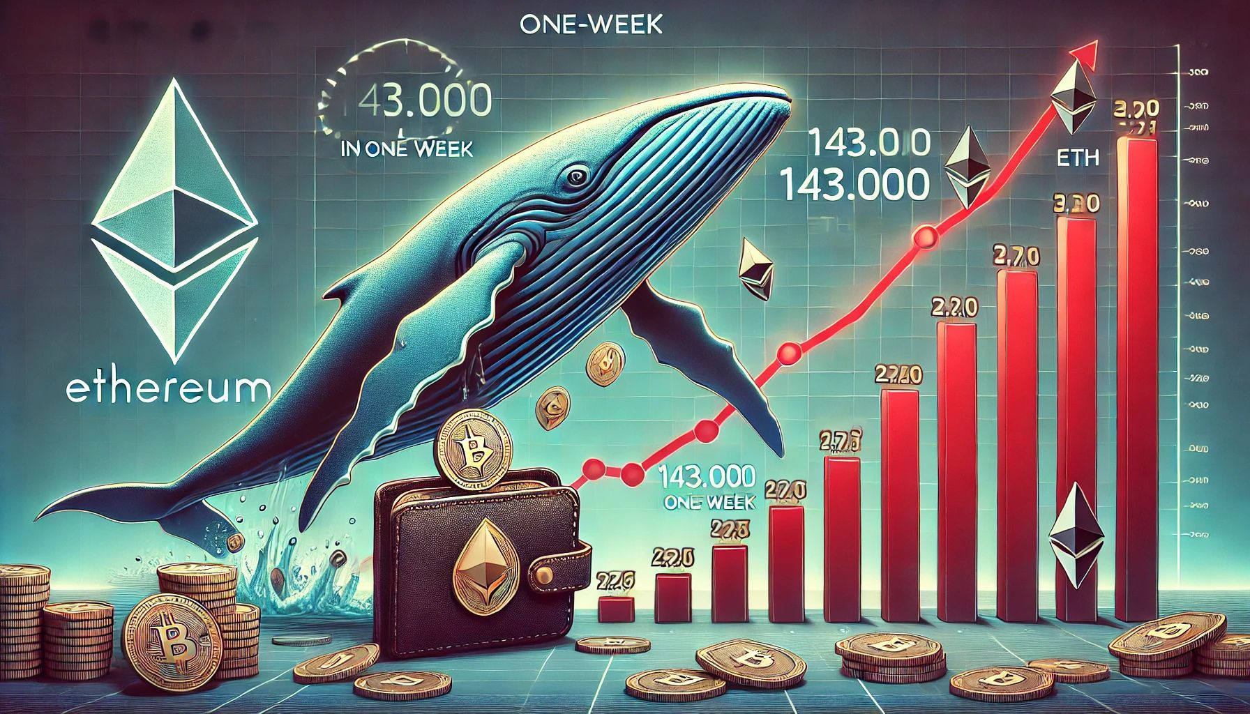 Ethereum Whales Offload 143,000 ETH In One Week – More Selling Ahead?