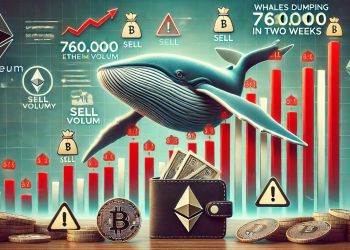Whales Dump 760,000 Ethereum in Two Weeks – Is More Selling Ahead?
