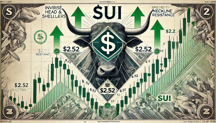 SUI Forms Inverse Head And Shoulders – Can Bulls Break Above $2.52?