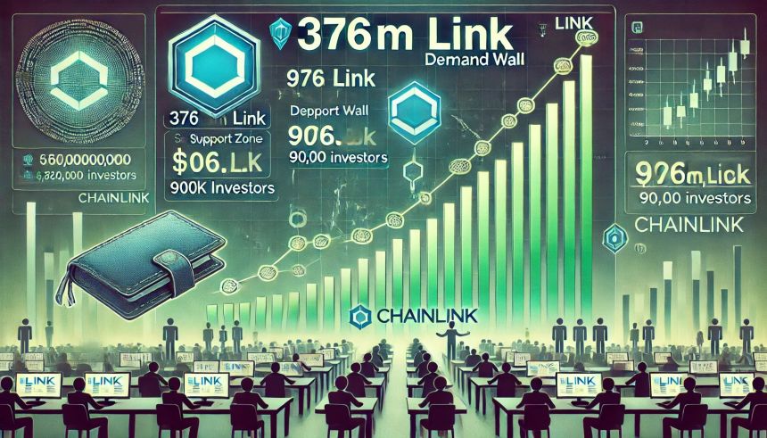 Massive Chainlink Demand Wall At $6.26 – 376M LINK Bought By 90K Investors