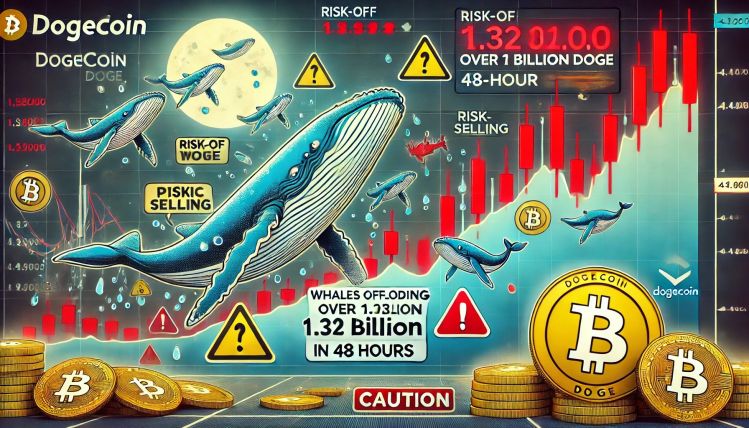 Dogecoin Whales Offload Over 1.32 Billion DOGE In 48 Hours – Risk-Off Or Panic Selling?