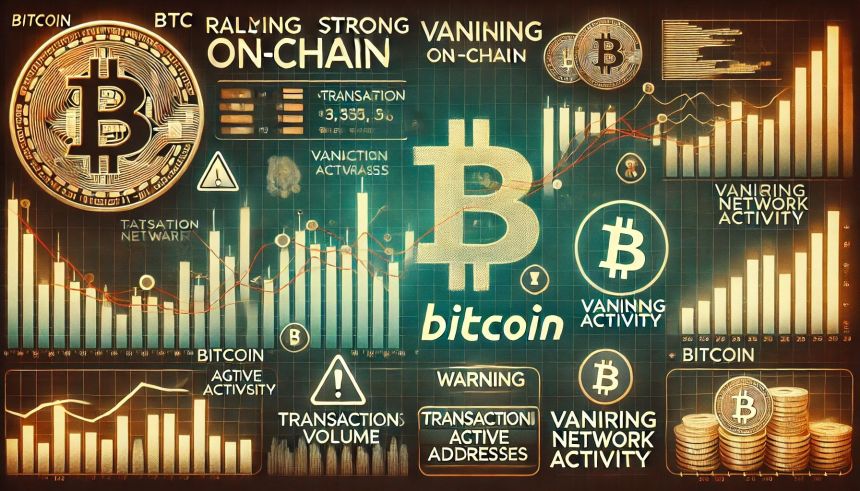 Bitcoin Rally Lacks On-Chain Support – Analysts Warn of Vanishing Network Activity