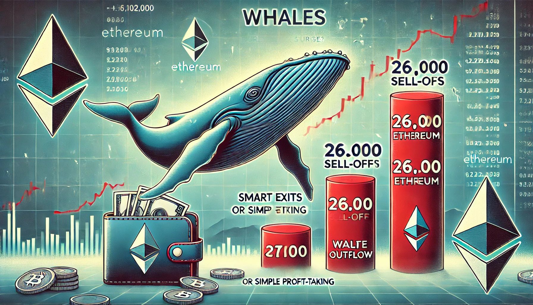Whales Sell 262,000 Ethereum Amid Recent Price Surge – Smart Exit Or Profit-Taking?