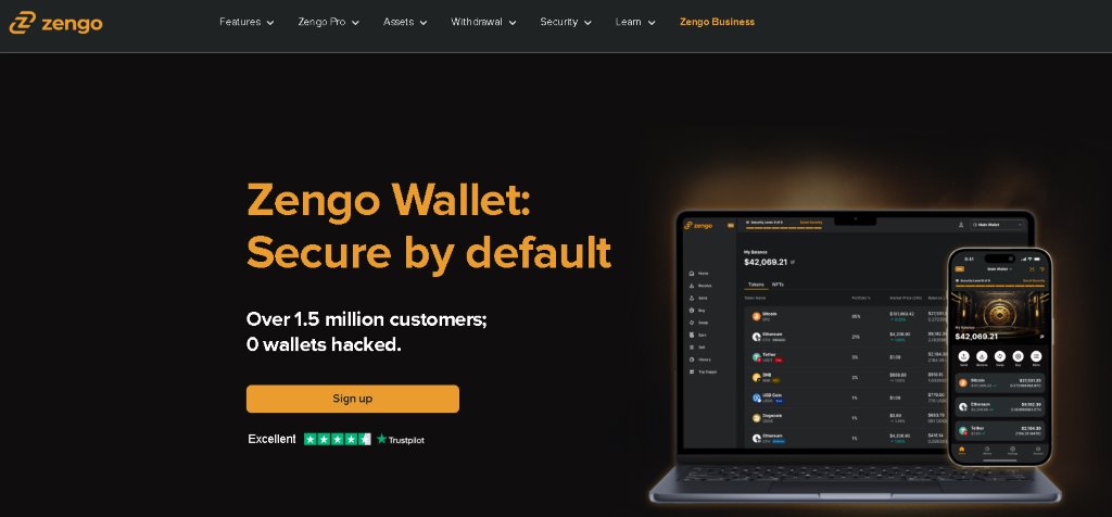 Zengo Wallet მიმოხილვა