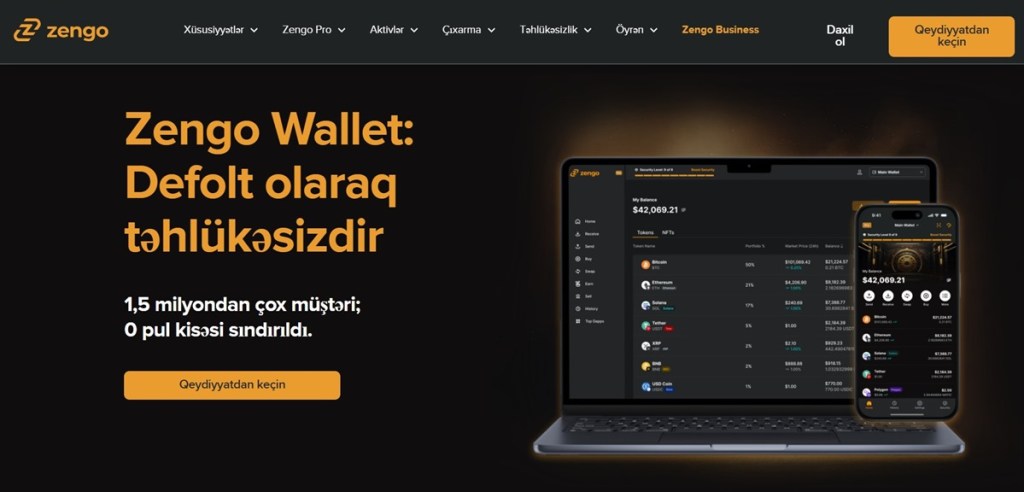 Zengo kripto cüzdan