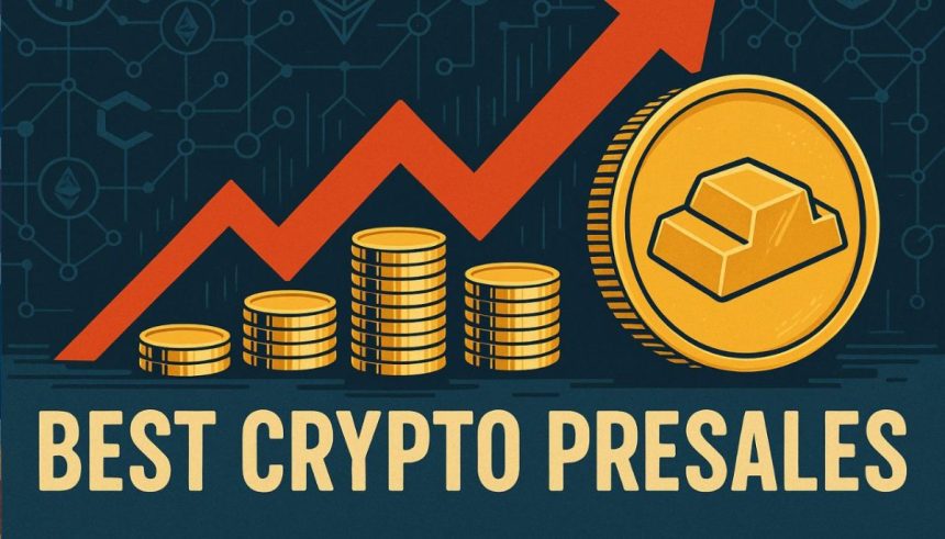 Best Crypto Presales with Safe Haven Potential as Goldman Sachs Predicts $4,500 Gold Price