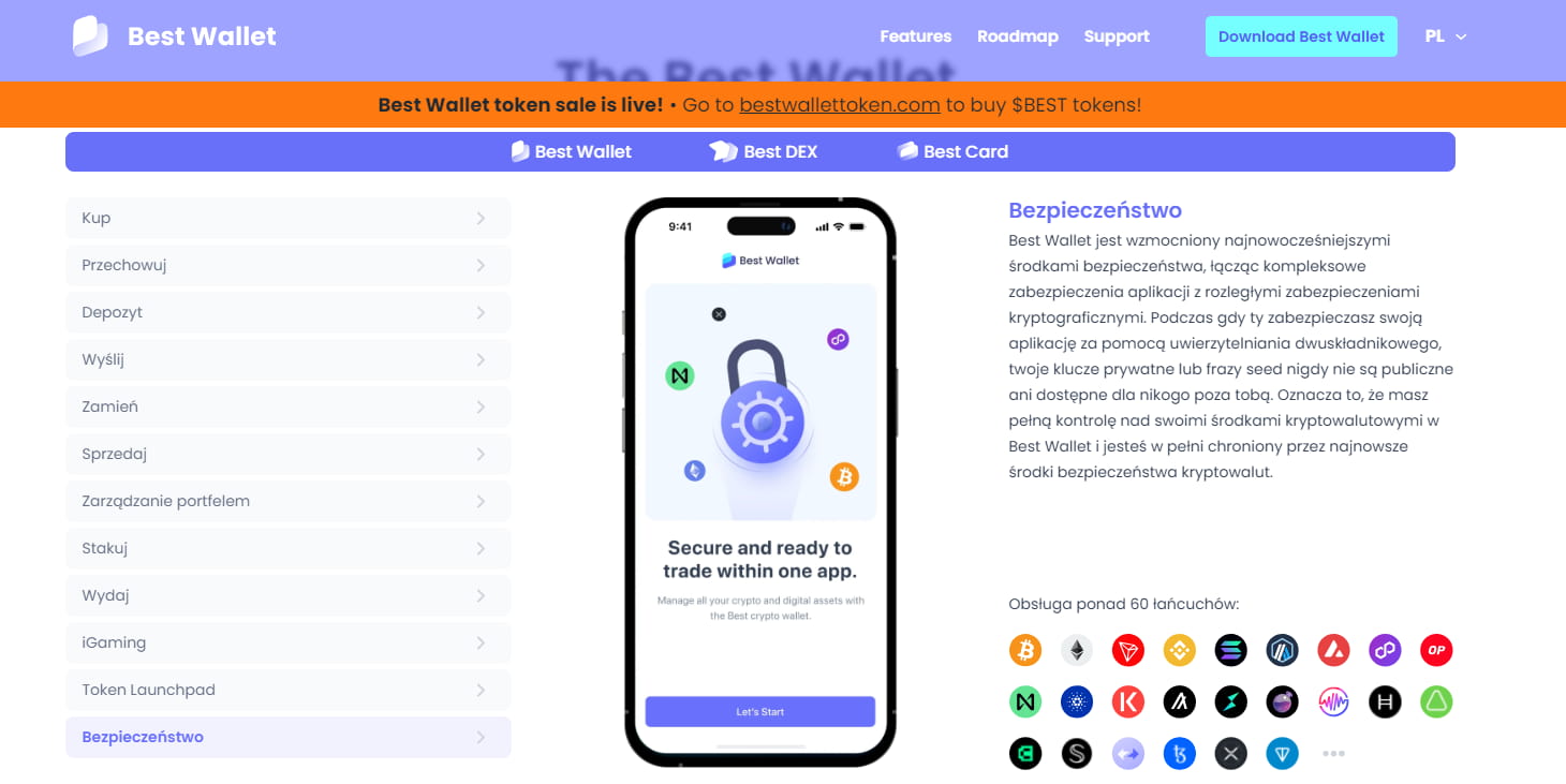 Best Wallet security portfel bitcoin 